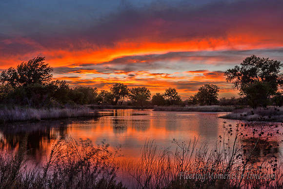 Autumn Sunset on the Platte 2