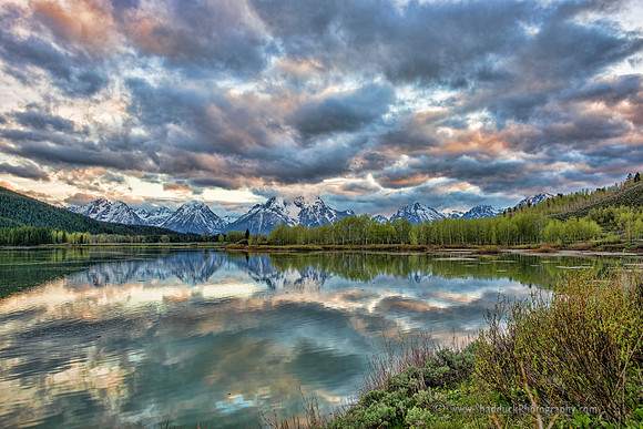Teton Sunset @ Oxbow Bend