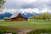 Moulton Barn on Mormon Row. Grand Teton Nat'l Park