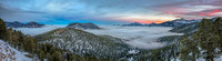 Rare: Many Parks Curve Above the Clouds extended pano