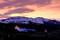Yellowstone Sunset, May 2011, Mammoth