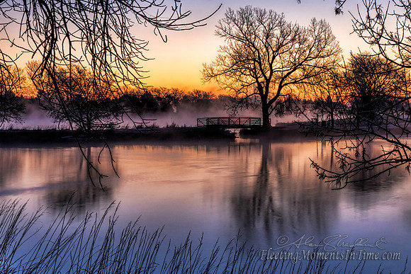 Steamy Pre-Sunrise (1/2 hr before)
