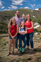 The Dooley Family in Elevation in Rocky Mountain National Park