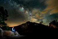 Kayla Under the Milky Way - Available seasonally when clear skies and absence of the moon allow.