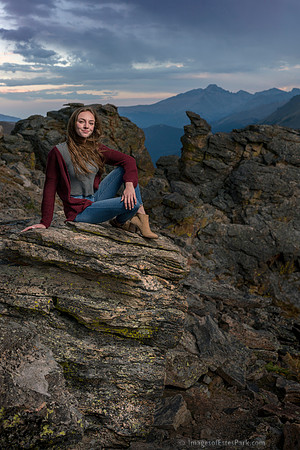 Eden at spectacular Rock Cut for a Sept sunset.
