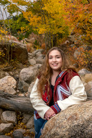 Alexis timed it right for fall color!
