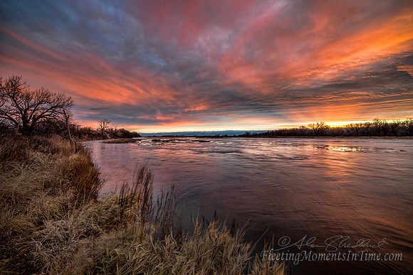 Platte River, Late Autumn Morning