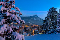Estes Park in Winter