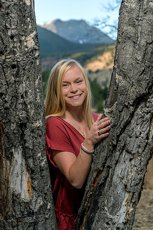 Aspens & Mountains... and Natalie!