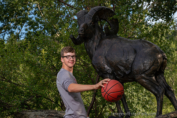 BBall with a local Ram