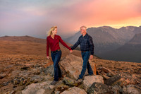 Jim & Marilyn  commemorating their 25th Anniversary in Rocky