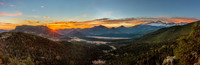Panoramic November RMNP Sunrise. Will make a beautiful HD Acrylic or Metal display up to 50" wide.