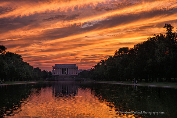 Lincoln Sunset Flyby
