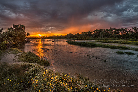 Late August Daybreak over the Platte