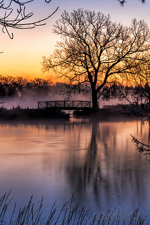 Steamy March Sunrise